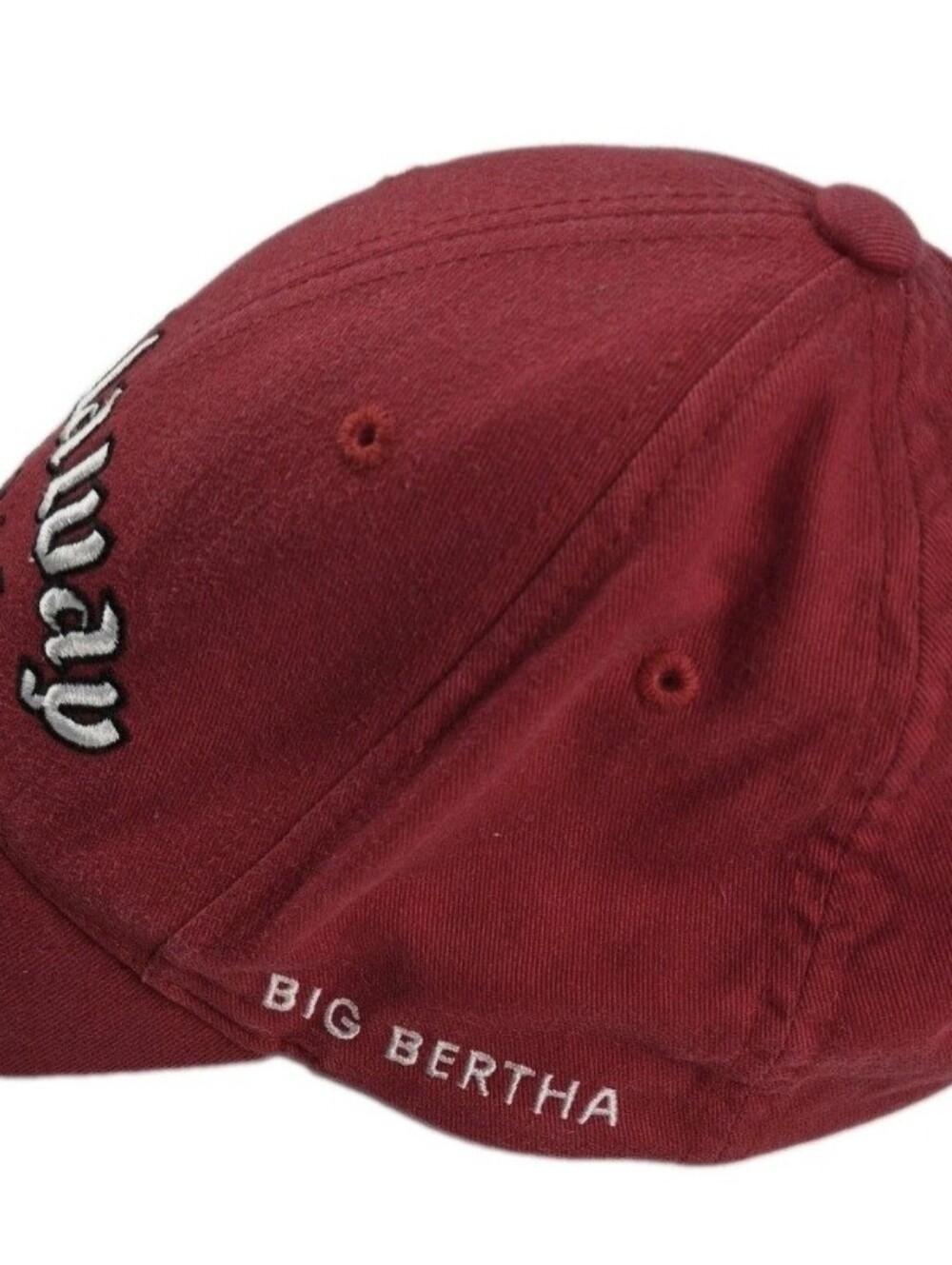 Calloway Big Bertha Embroidered Red New Era Golf Cap Adjustable Sku 0650